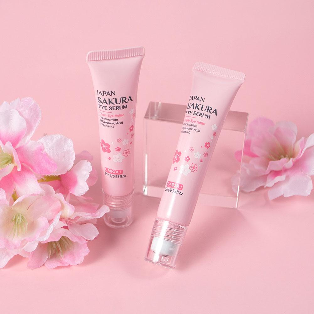 Women Bags Under Eyes - 15ml 사쿠라 롤러 아이 세럼 안티