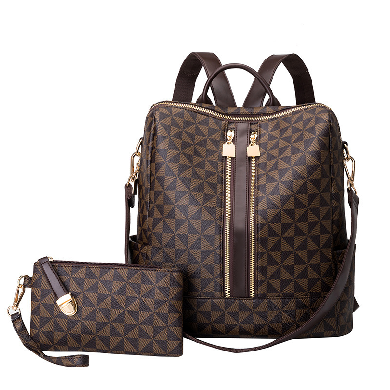 Women Bags Offers - 2pcs 배낭 및 핸드백 세트, 여성용,