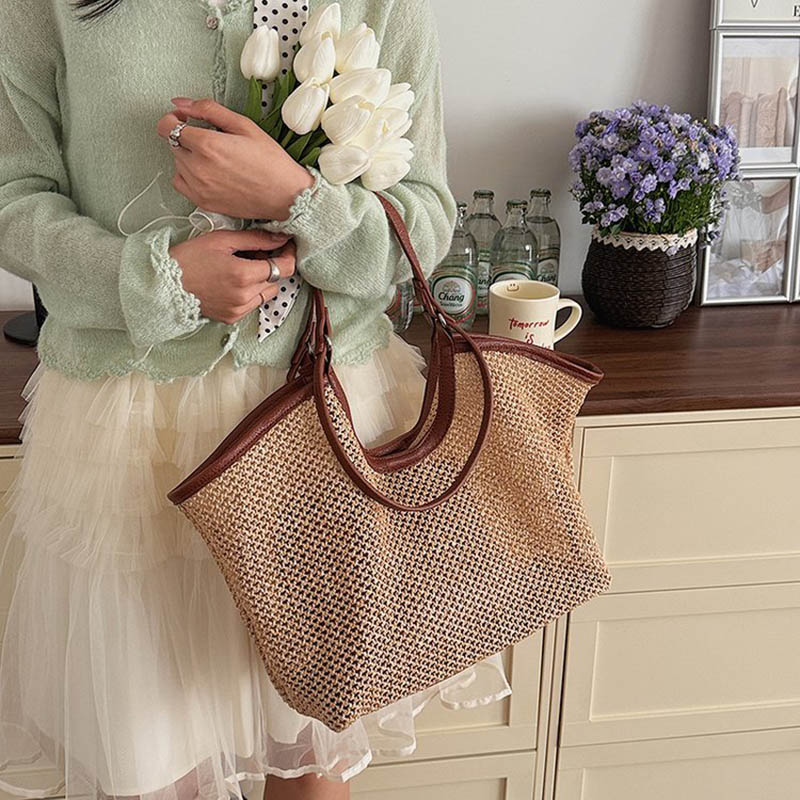 여성 캔버스 토트 숄더 백 대용량 빈티지 캐주얼 데일리 - Women Hand Bags For Office 리뷰 및 가격