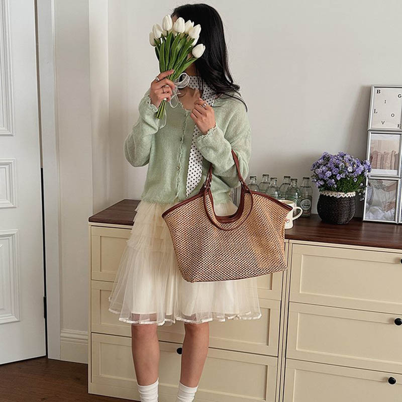 여성 캔버스 토트 숄더 백 대용량 빈티지 캐주얼 데일리 - Women Hand Bags For Office 리뷰 및 가격