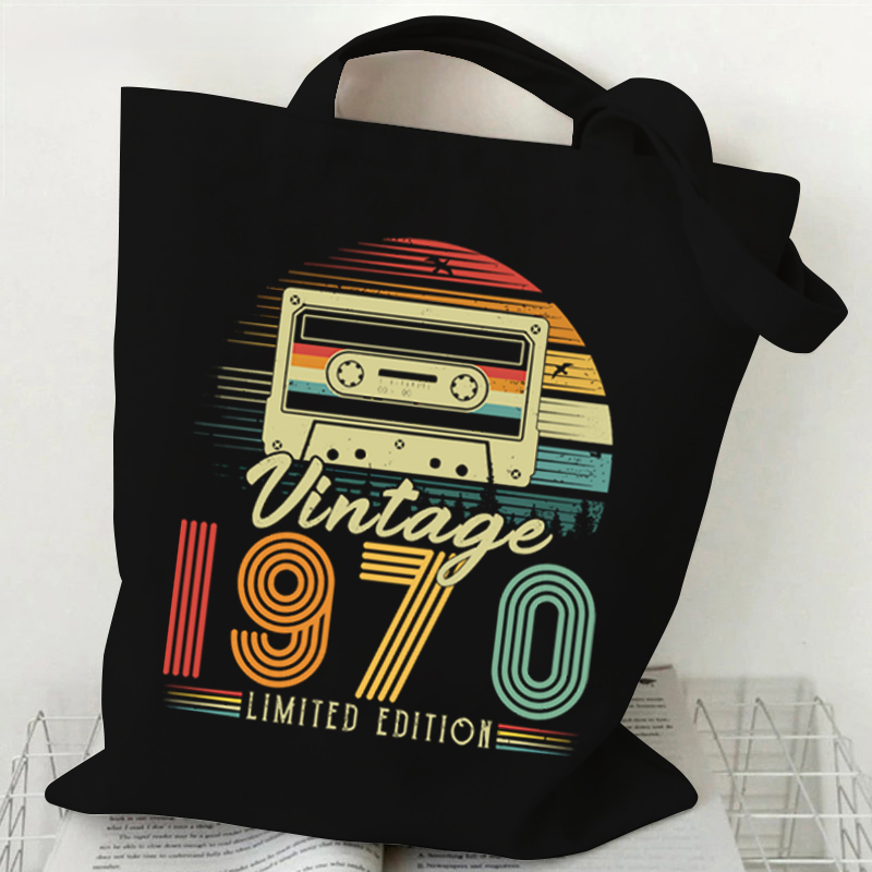여성용 핸드백 빈티지 1974 캔버스 쇼핑백 1970~ - Women Bags Offers 리뷰 및 가격