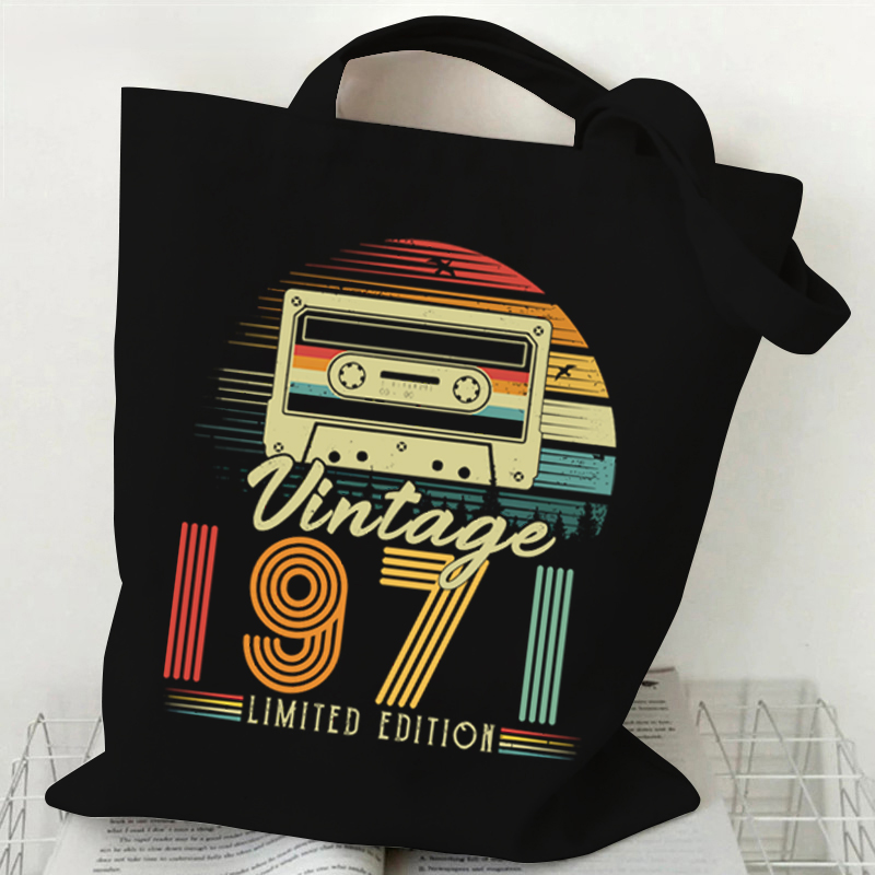 여성용 핸드백 빈티지 1974 캔버스 쇼핑백 1970~ - Women Bags Offers 리뷰 및 가격