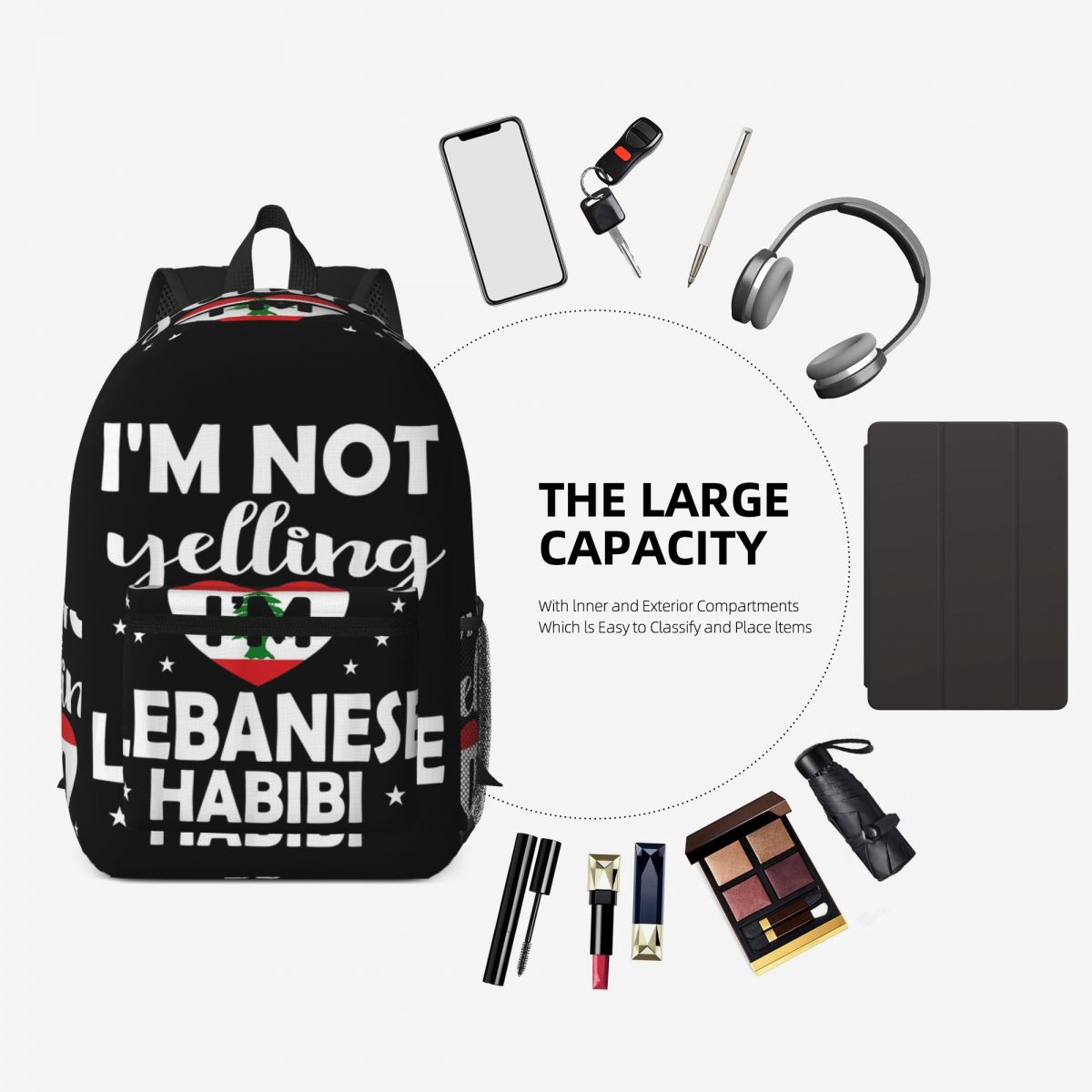 레바논 국기 레바논 유산 레바논 배낭 데이팩 대용량 어 - Women Bags Lebanon 리뷰 및 가격