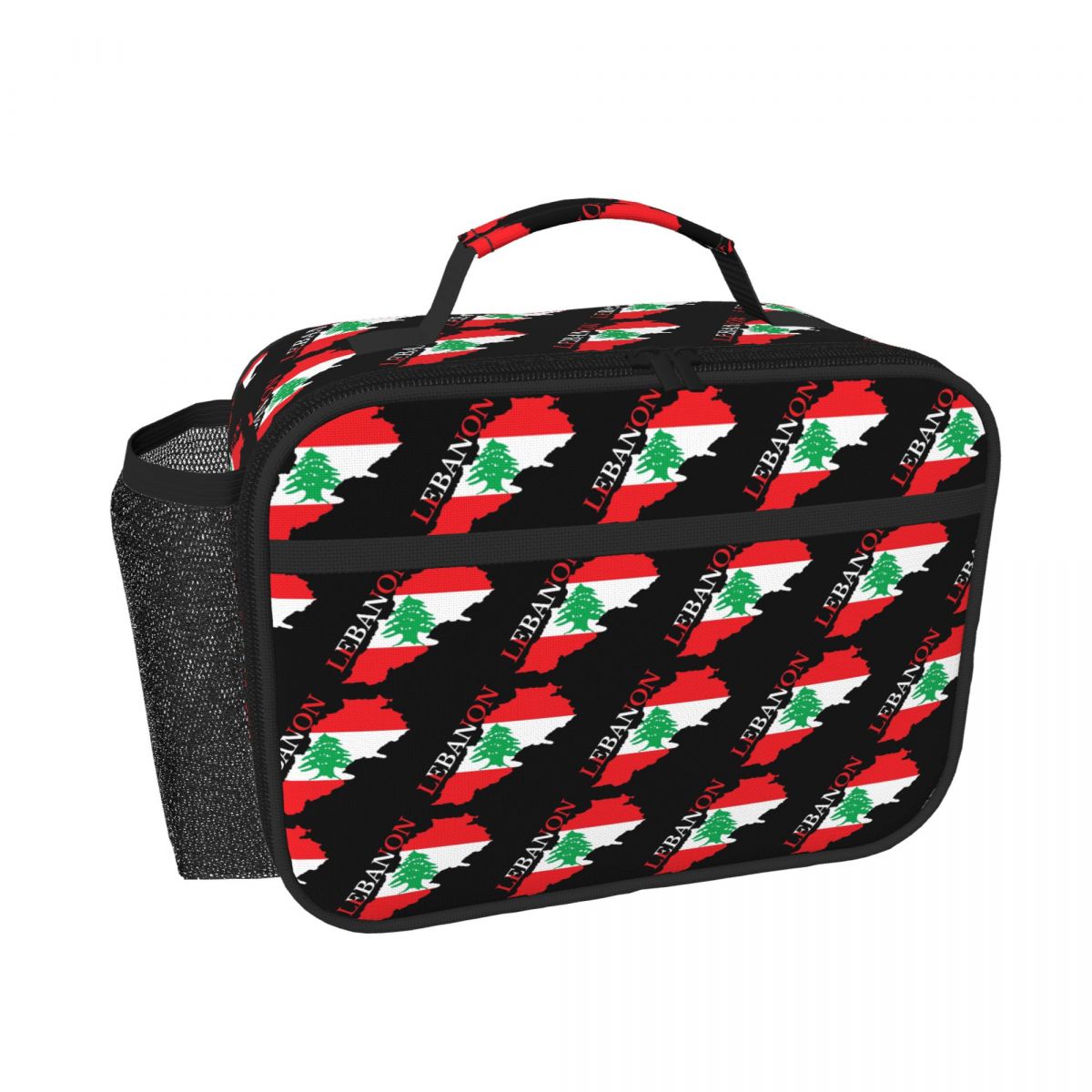 레바논 국기 지도 여성용 절연 도시락 가방 어린이용 누 - Women Bags Lebanon 리뷰 및 가격