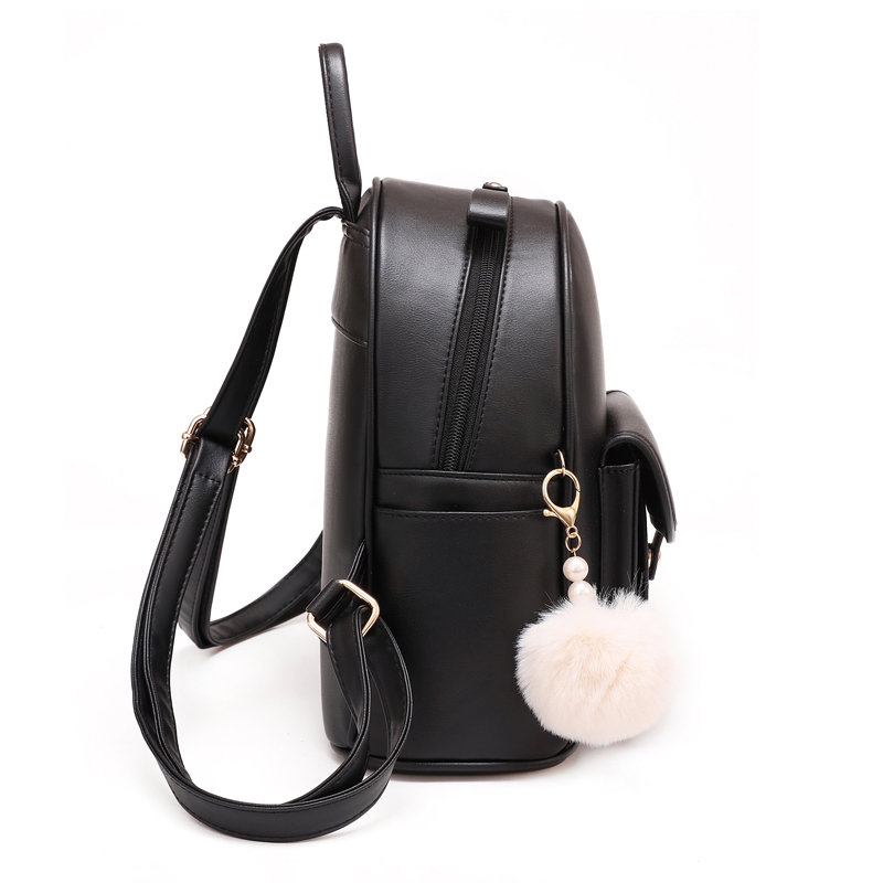 여성용 세련된 단색 질감 배낭, 모두 어울리는 경량 배 - Women Bags Offers 리뷰 및 가격
