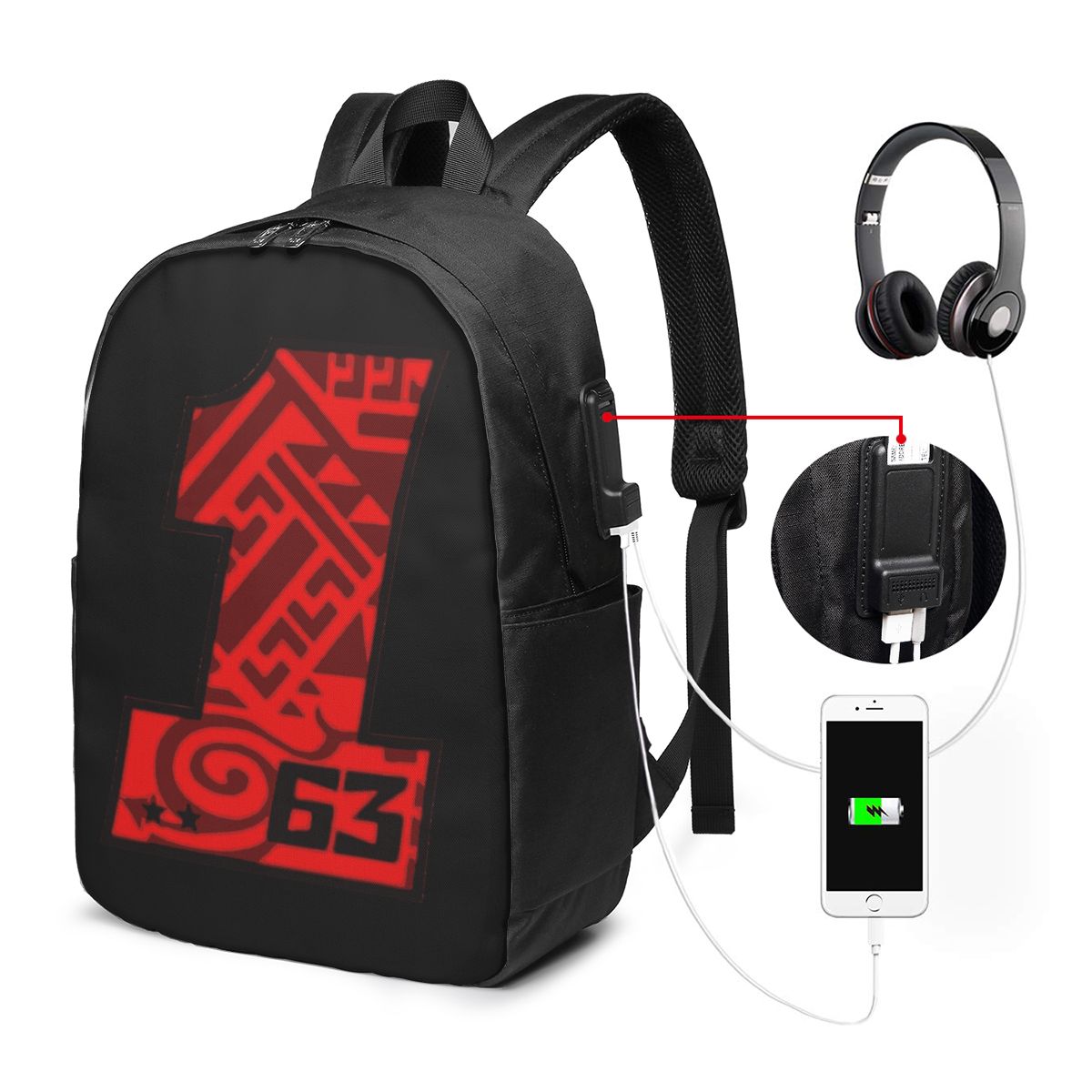 Pecco Bagnaia 63 배낭 여행 노트북 가방  - Women Bags For Travel 리뷰 및 가격