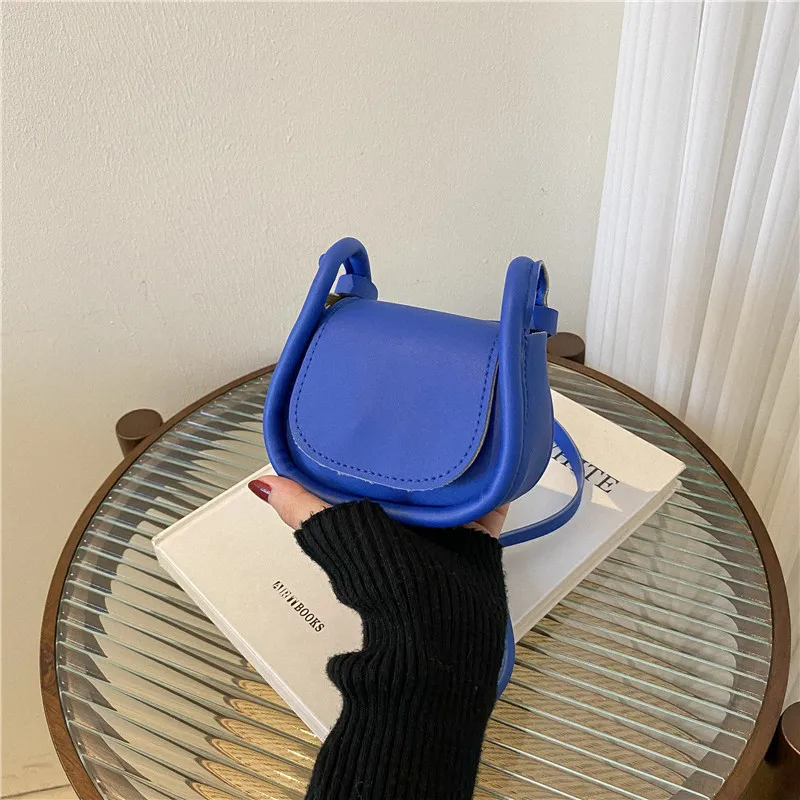 캔디 컬러 패션 PU 가죽 미니 크로스바디 백, 여성용 - Women Bags Offers 리뷰 및 가격