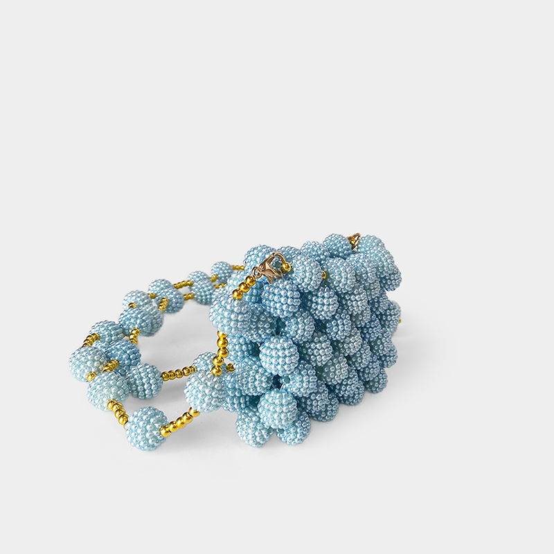 양메이 진주 핸드메이드 비즈 백, 디너 백, 크로스바디 - Women Bags Offers 리뷰 및 가격