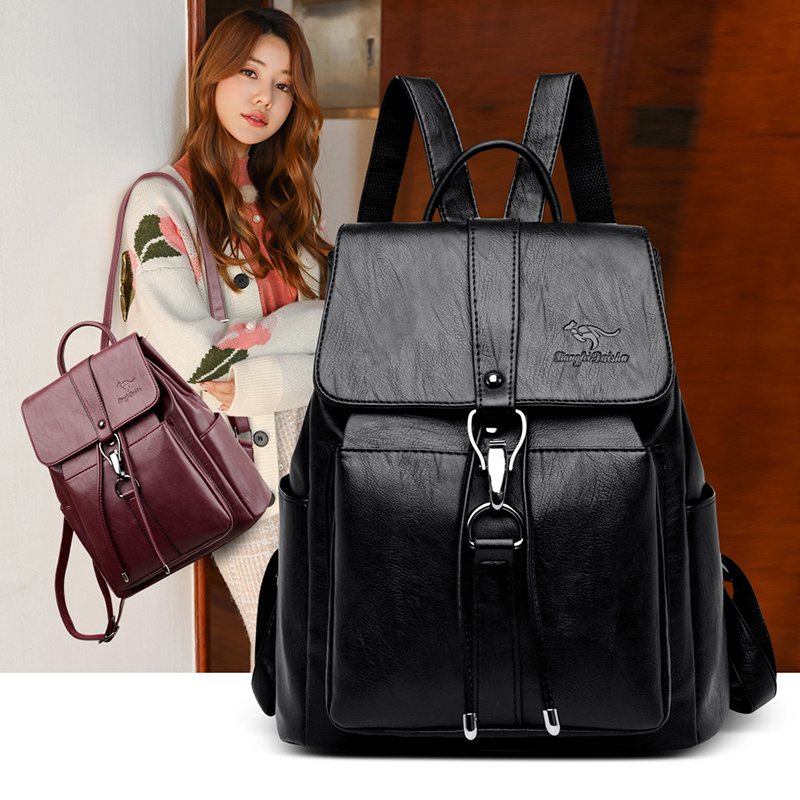 여성용 도난 방지 숄더백, 유명 브랜드 가죽 백팩, 대 - Women Bags Offers 리뷰 및 가격