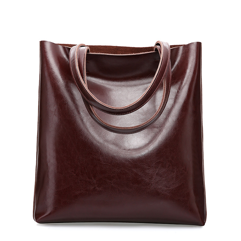 암소 가죽 가방 숙녀 정품 가죽 핸드백 큰 여성 가방  - Women Hand Bags For Office 리뷰 및 가격