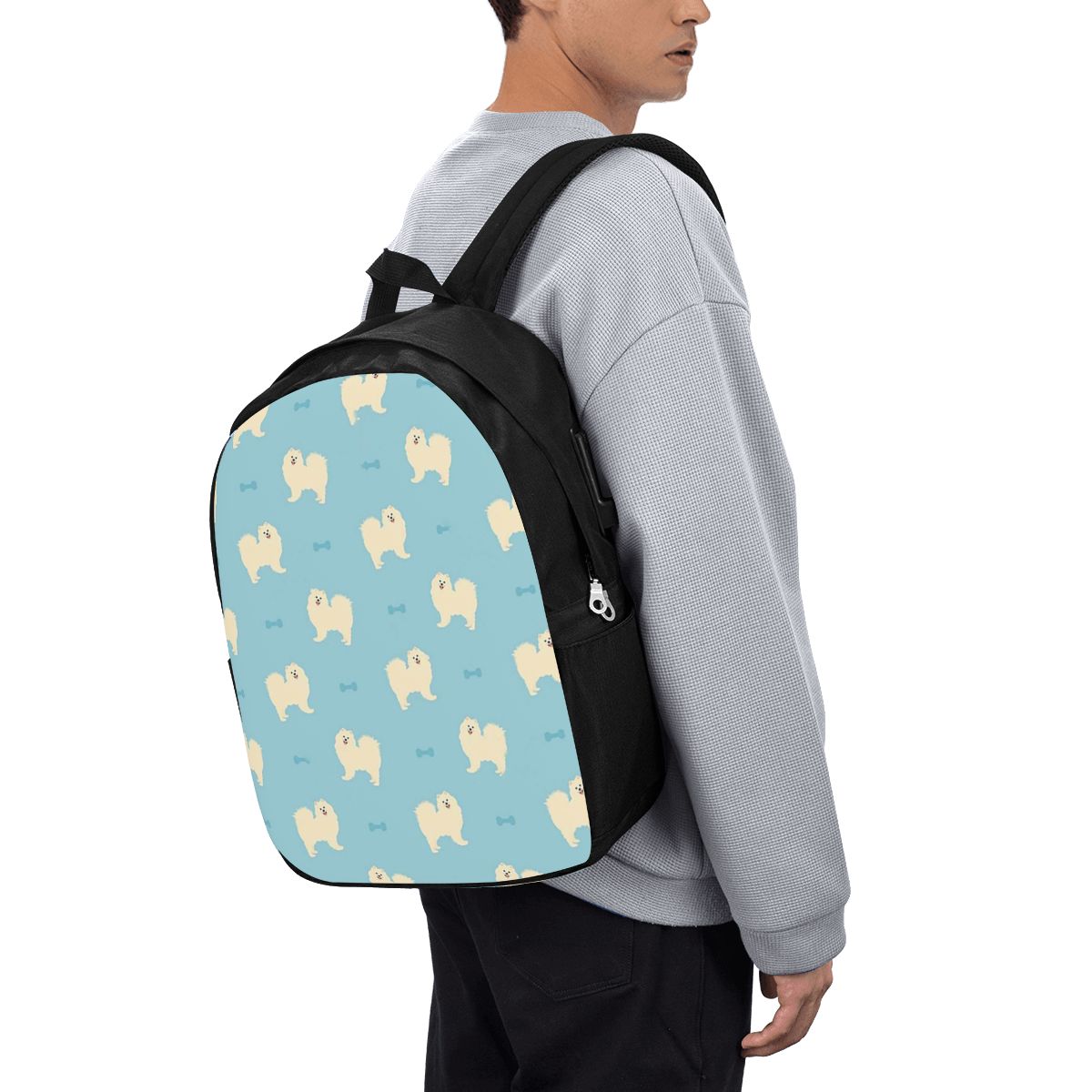 Samoyed Dog 배낭 여행 노트북 가방 컴퓨터 대 - Women Bags For Travel 리뷰 및 가격