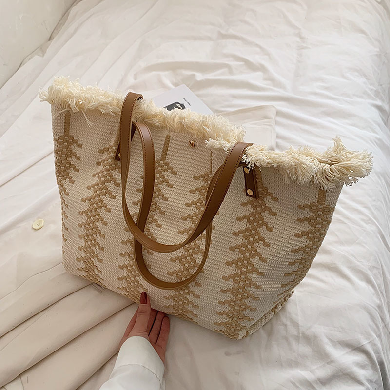 GLMAHUA 캐주얼 탑 핸들 대형 토트 비치 백 쇼핑 - Women Bags Offers 리뷰 및 가격