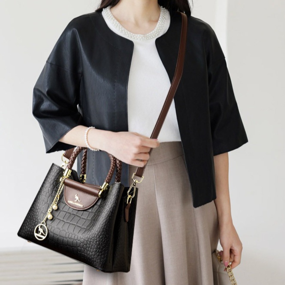 고품질 가죽 캐주얼 토트 명품 핸드백 여성 가방 디자이 - Women Bags In Sale 리뷰 및 가격