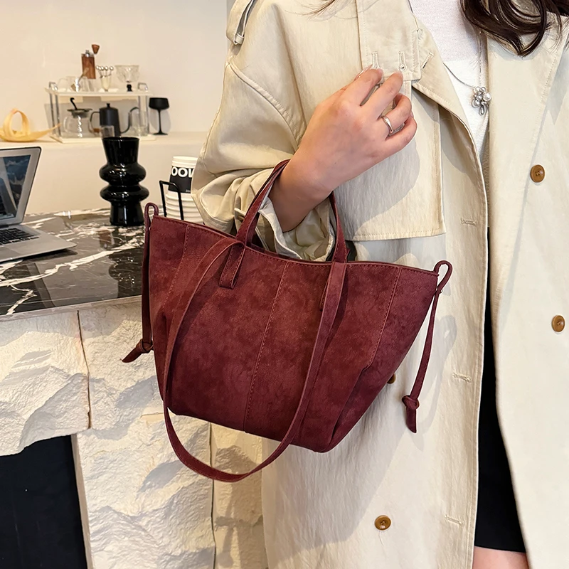 라이트 럭셔리 솔리드 PU 햅스 숄더백 2025 핫세일 - Women Bags In Sale 리뷰 및 가격