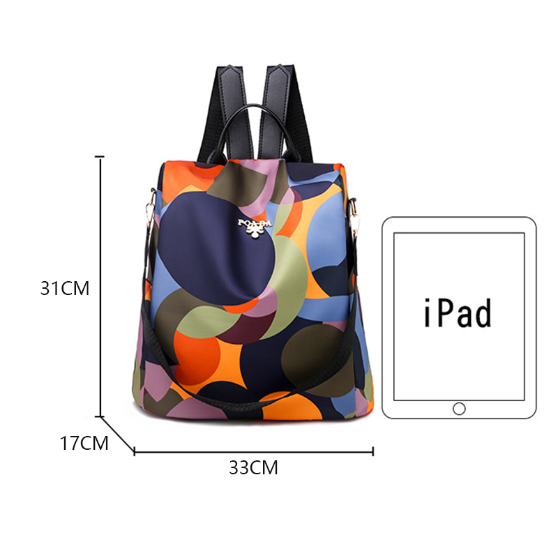 패션 여성 배낭 도난 방지 배낭 여성 옥스포드 어깨 가 - Women Bags Offers 리뷰 및 가격