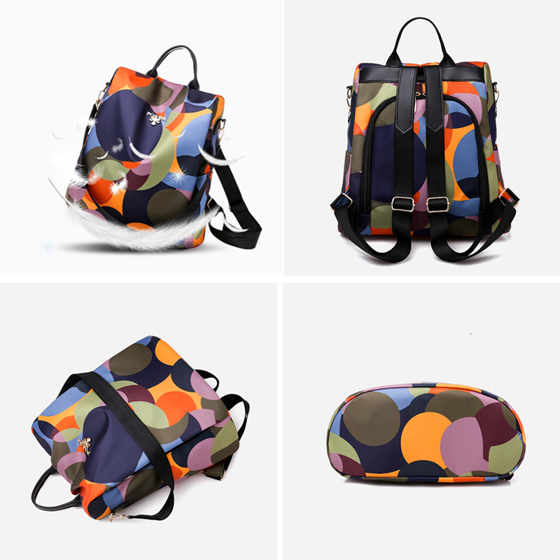 패션 여성 배낭 도난 방지 배낭 여성 옥스포드 어깨 가 - Women Bags Offers 리뷰 및 가격