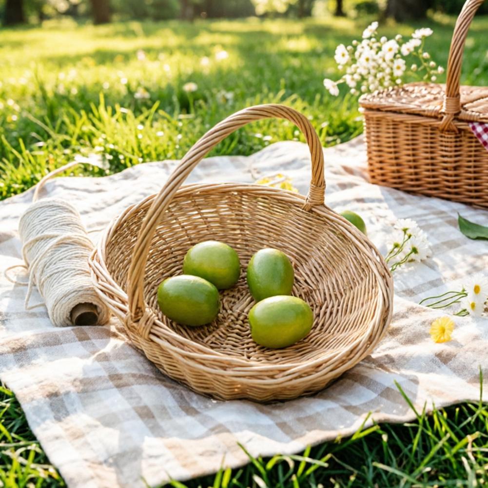 주방 조리대 정리함 손으로 짠 라탄 수납 바구니 손잡이 - Basket Bag Wicker 리뷰 및 가격